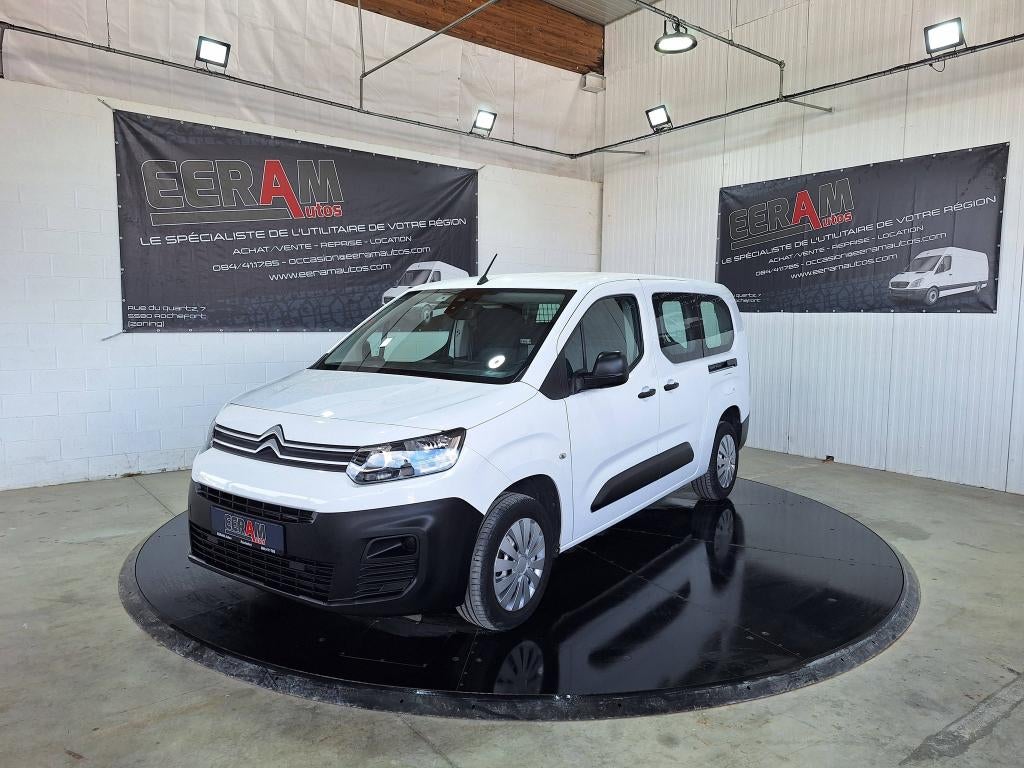 Citroën Berlingo Maxi 2021, Auto's, Wit, Te koop, 1499 cc, 75 kW