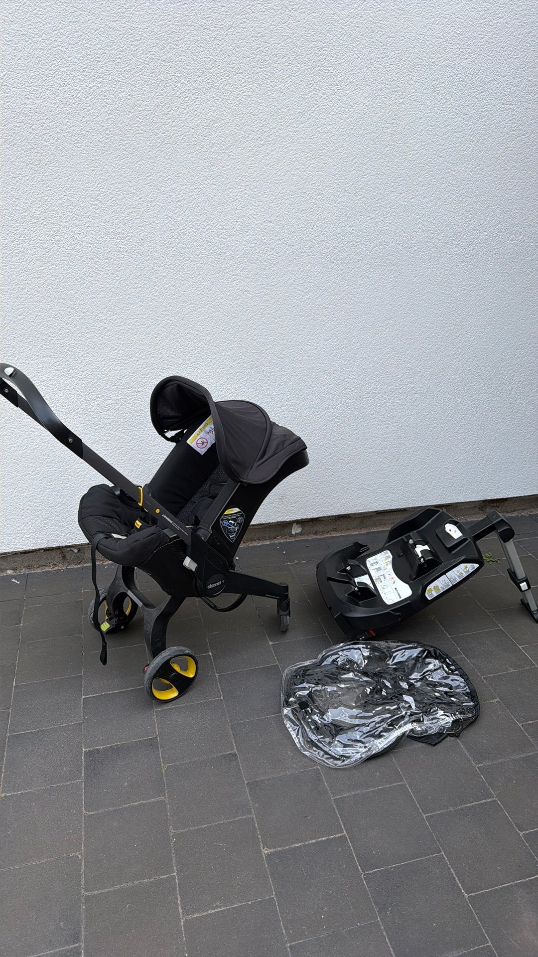Doona + Isofix, Kinderen en Baby's, Kinderwagens en Combinaties, Gebruikt, Met autostoeltje, Ophalen, Kinderwagen