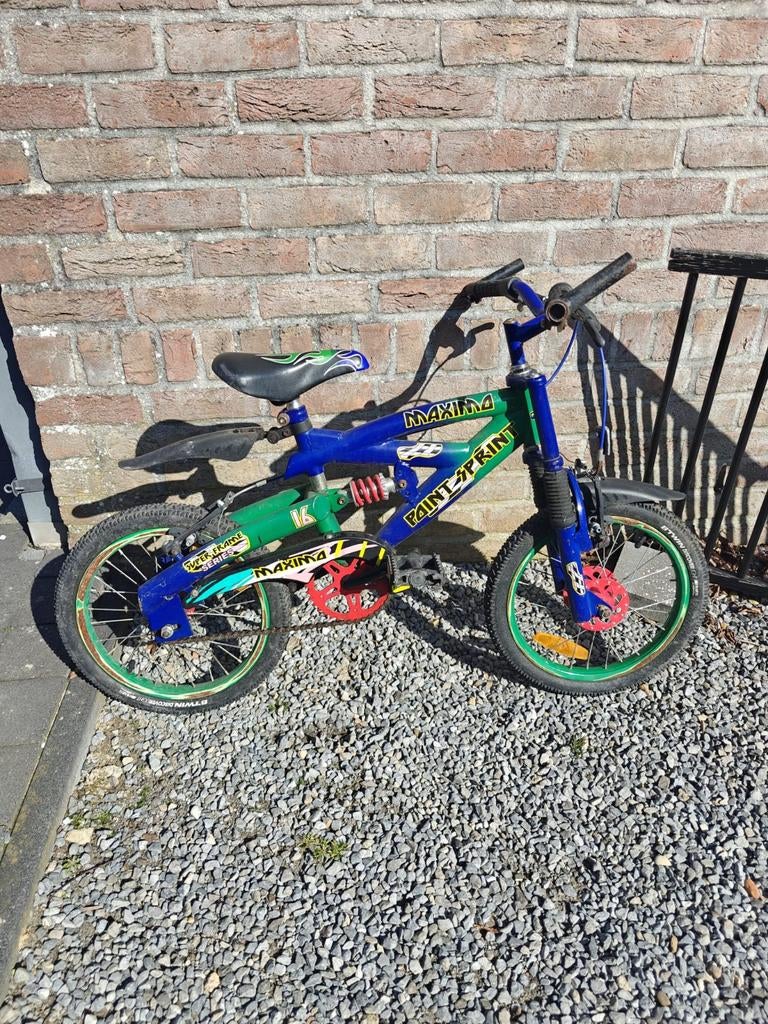 Stuntfiets 16 inch, Ophalen