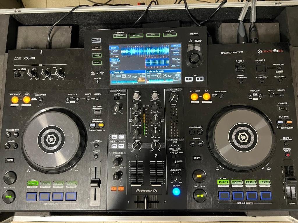 Pioneer DJ XDJ-RR 2-kanaals alles-in-één DJ-systeem, Enlèvement, Comme neuf, Moins de 5 canaux, Entrée micro