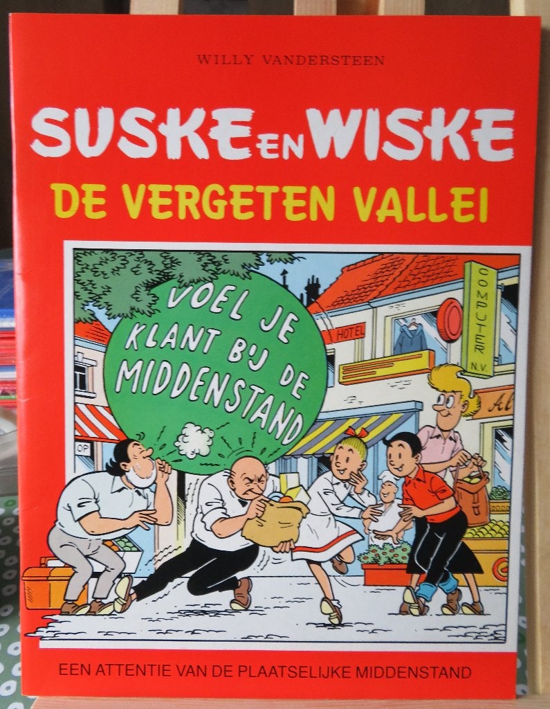 Suske en Wiske de vergeten vallei met kleur tekening., Ophalen of Verzenden, Nieuw