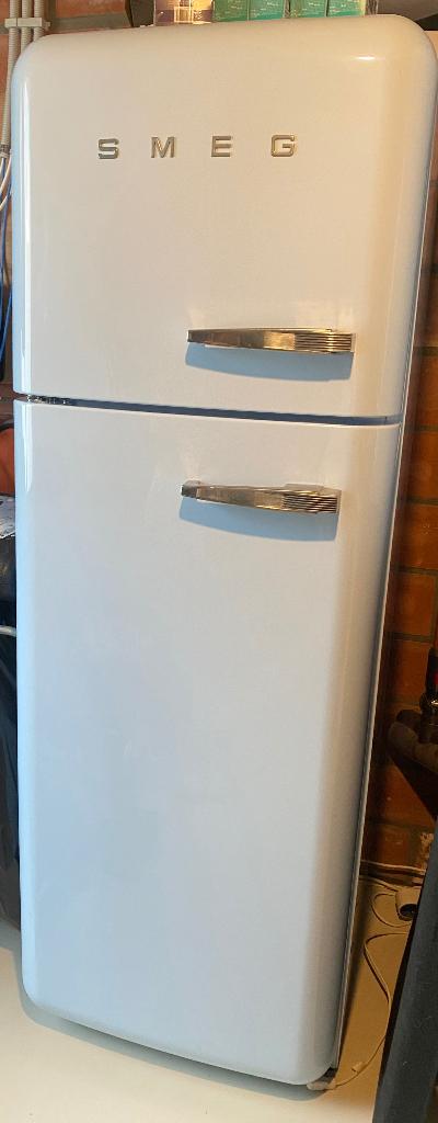 SMEG retro koelkast met vriesvak, Elektronische apparatuur, Ophalen, Gebruikt, Met vriesvak