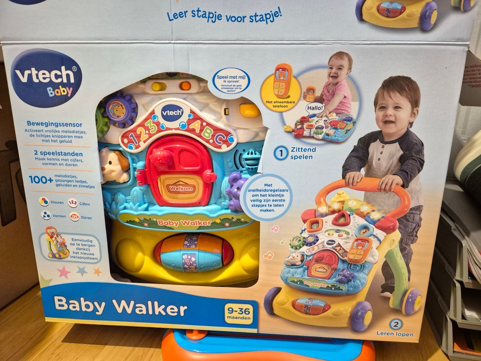 Loopwagen babywalker van  vtech, Kinderen en Baby's, Ophalen, Gebruikt, 6 maanden tot 2 jaar