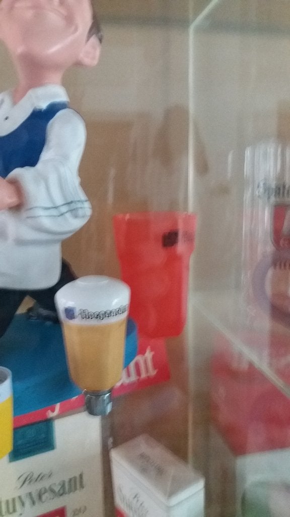 hoegaarden glas orange 33, Ophalen