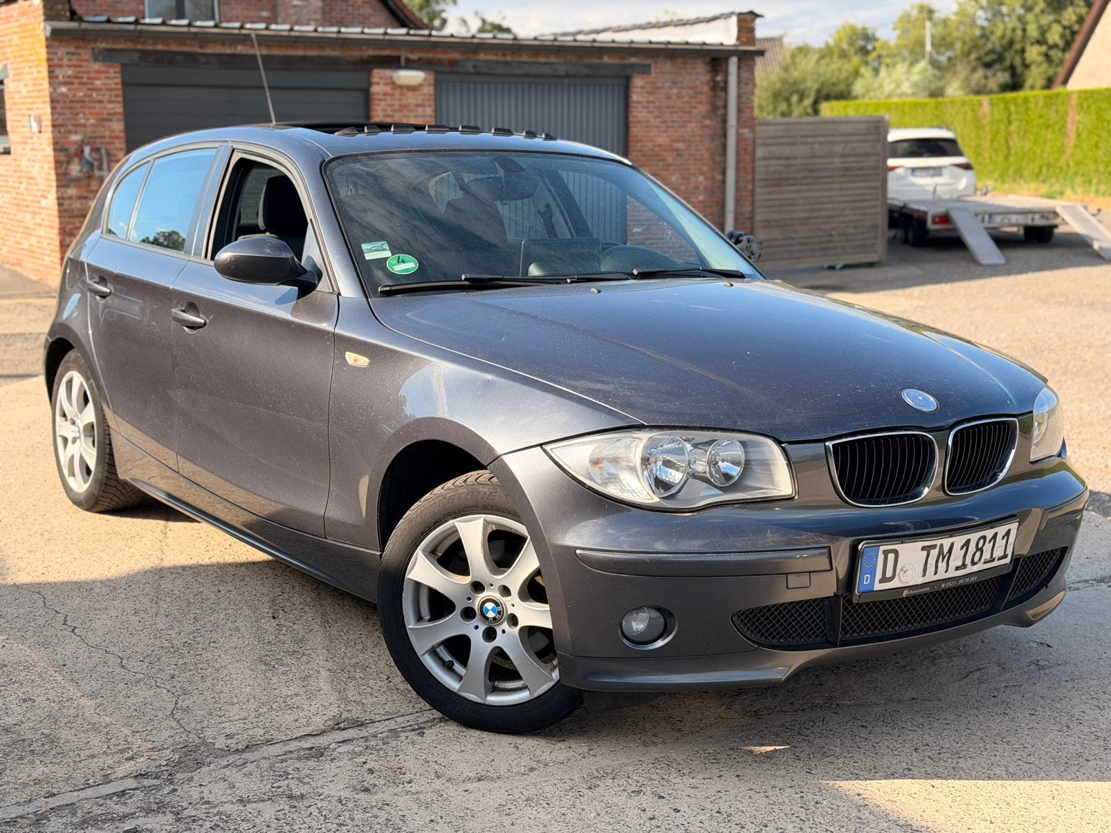 BMW 1 SERIE 116i ✅BENZINE CARPLAY OPEN DAK, Auto's, 1596 cc, 1280 kg, 4 cilinders, Sound system