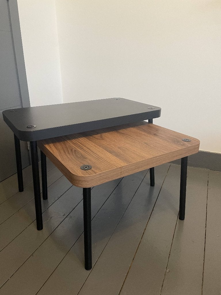 Deux tables basses gigognes IKEA SONHULT, Ophalen, Overige materialen, Minder dan 50 cm, 50 tot 100 cm