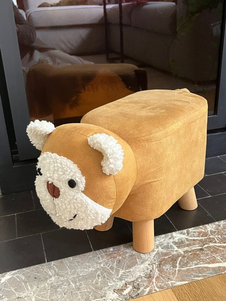 petit pouf ou repose pied, Enlèvement, Comme neuf
