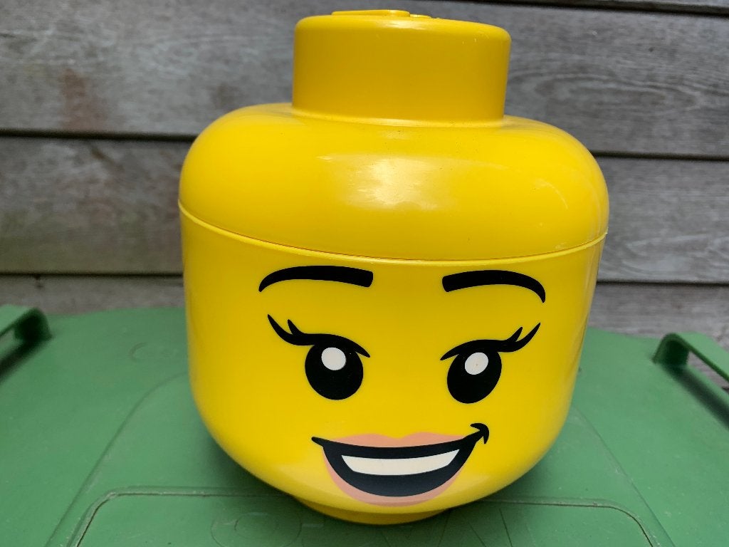 LEGO: KLEINE OPBERGBOX MINIFIGUUR, Ophalen of Verzenden, Nieuw, Minifiguur, Lego