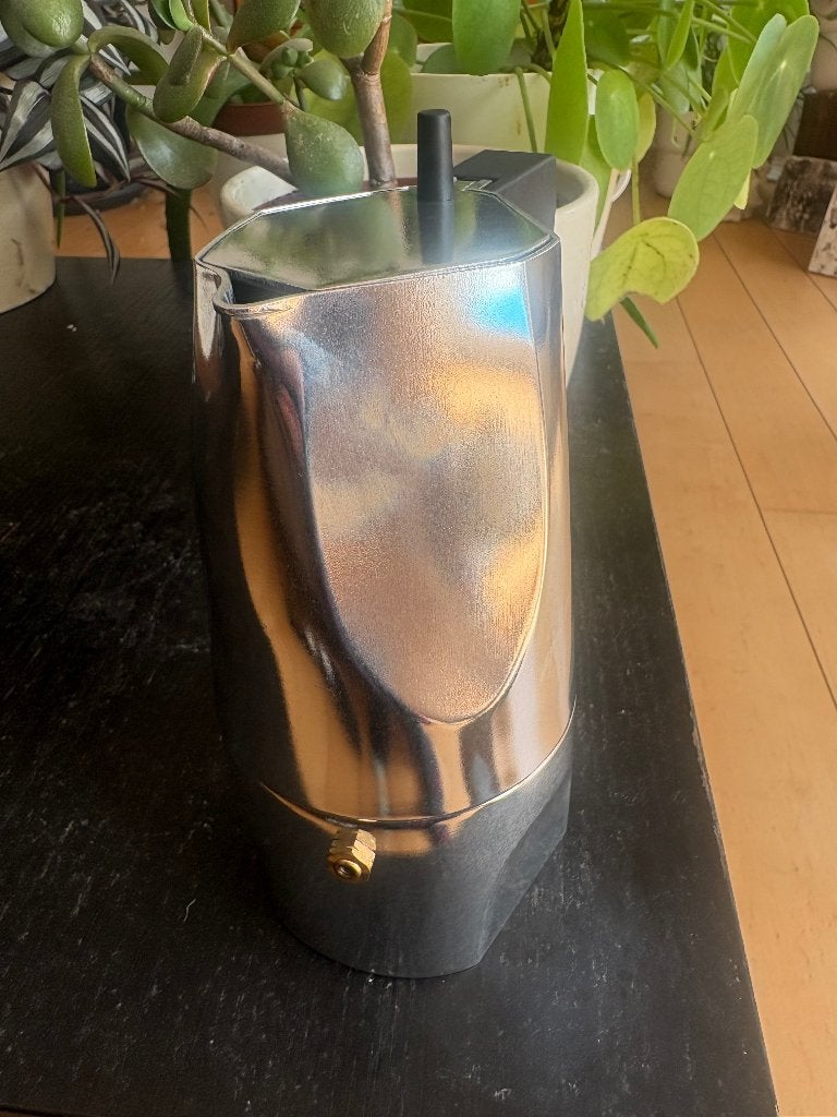 Alessi mokapot Mario Trimarchi 2014, Ophalen, Overige typen, Nieuw, Metaal