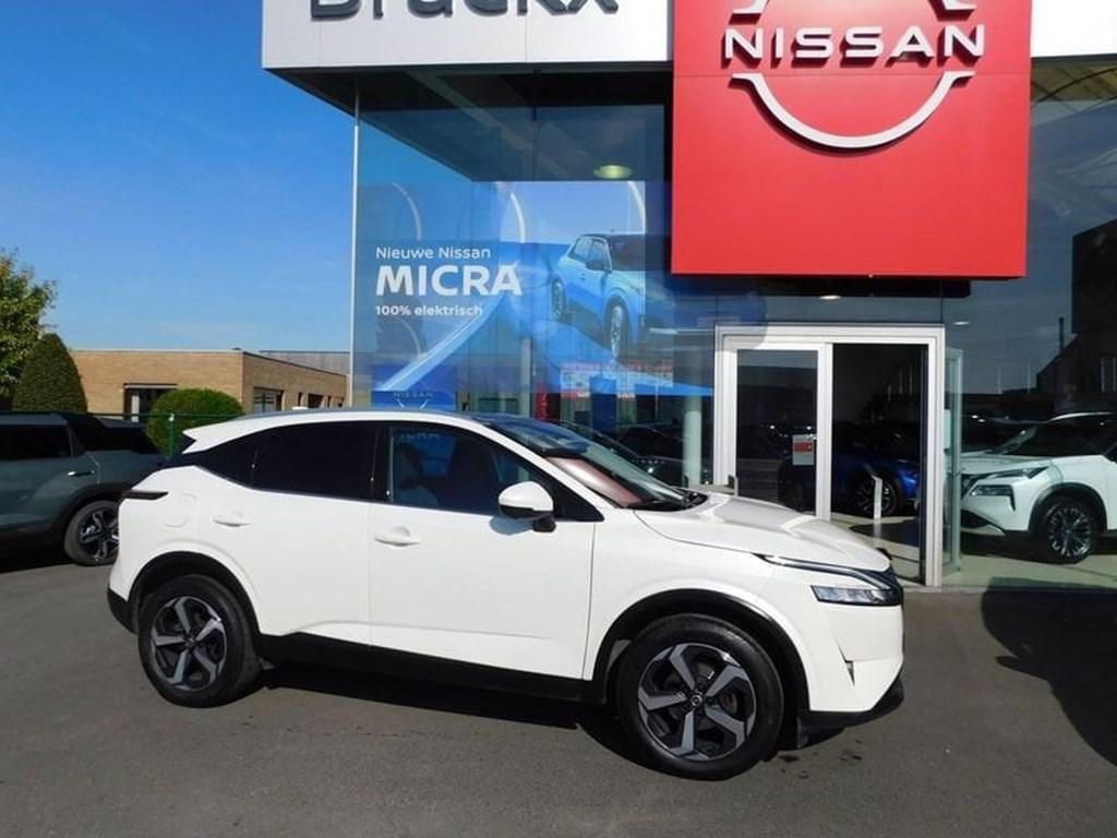 Nissan Qashqai 1.3 Mild-Hybrid N-Connecta  5 JAAR WAARBORG, Auto's, 144 g/km, 102 kW, Wit, Bedrijf