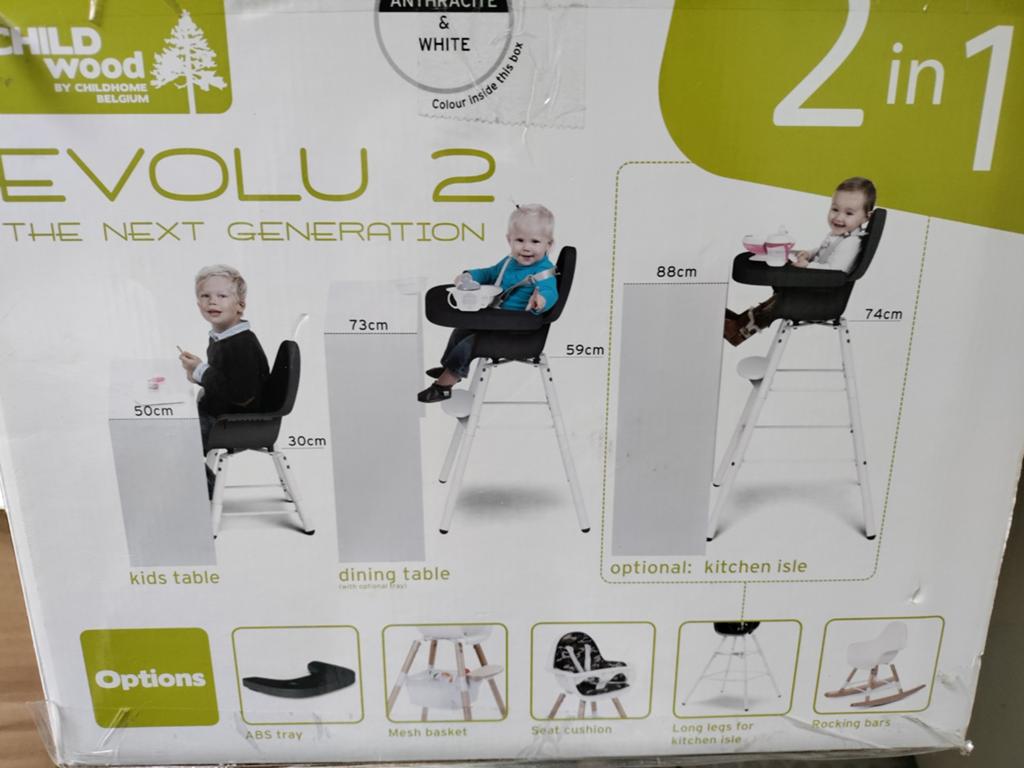 Childwood evolu 2 kinderstoel + newborn seat, Kinderen en Baby's, Ophalen