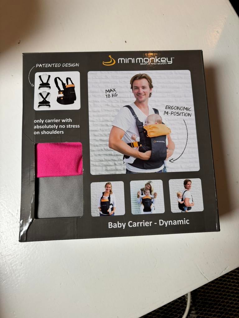 Draagzak minimonkey, Enlèvement, Comme neuf, Porte-bébé
