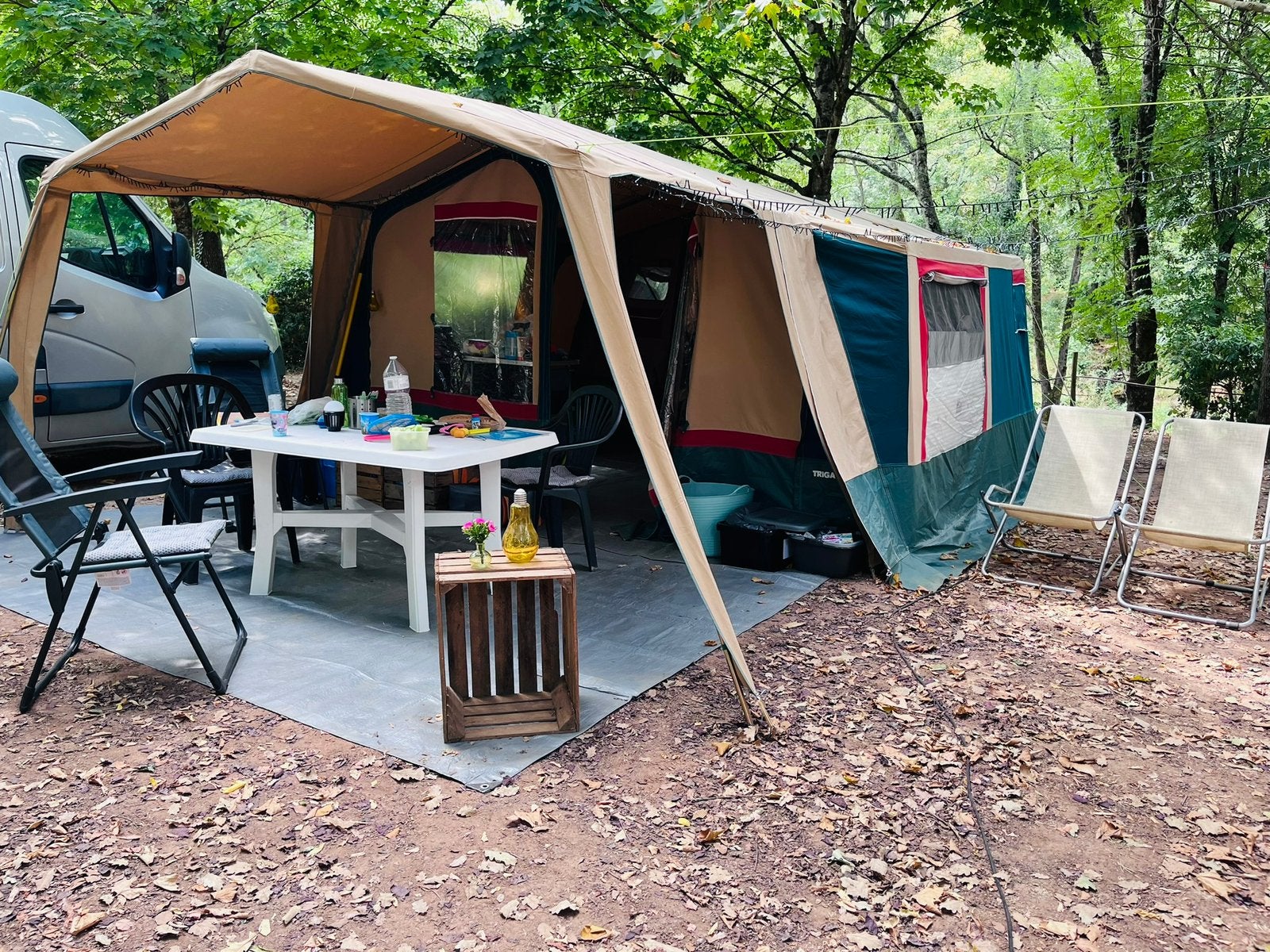 Trigano vouwwagen, Caravans en Kamperen, Vouwwagens, Ophalen, Trigano