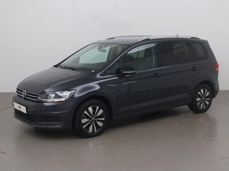 Volkswagen Touran 1.5 tsi highline 7pl. 150 AT, Auto's, Automaat, Electronic Stability Program (ESP), Overige bekleding, Zwart