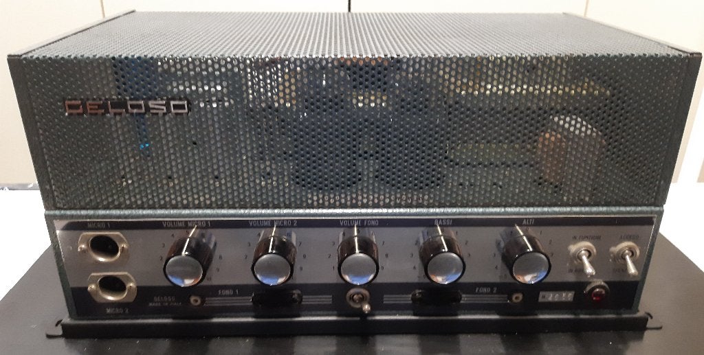 Amplificateur à tube Geloso, Enlèvement, Comme neuf, 60 à 120 watts, Autres marques