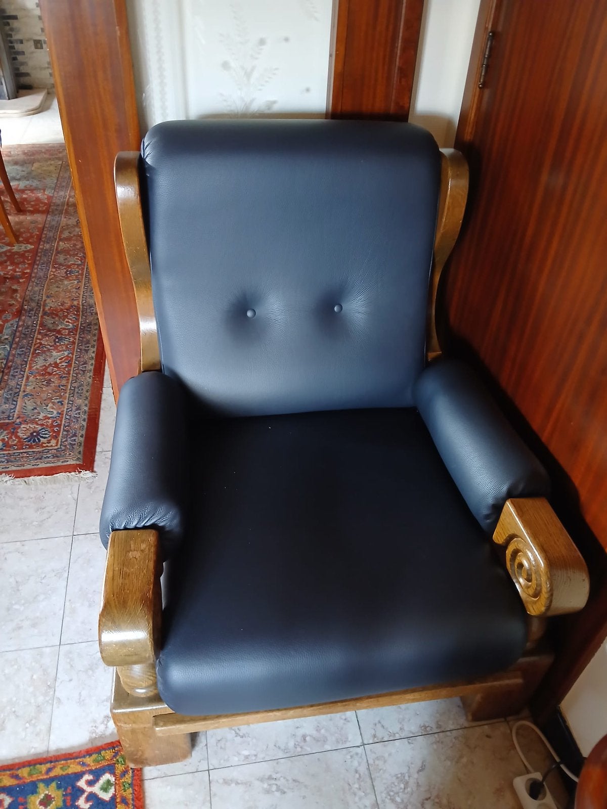 Lederen salon, Huis en Inrichting, Ophalen