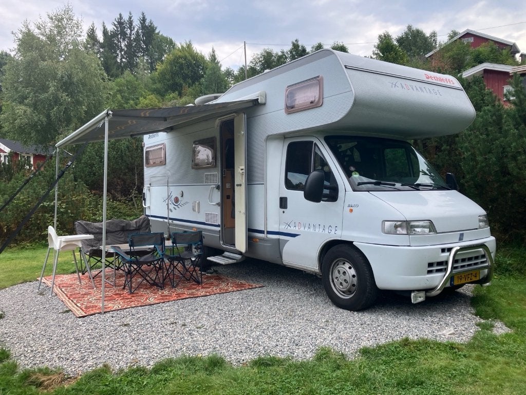 Fiat Dethleffs Advantage gezinscamper - nw dbriem, weinig km, Siège de train, Fiat, Boîte manuelle, Jusqu'à 6