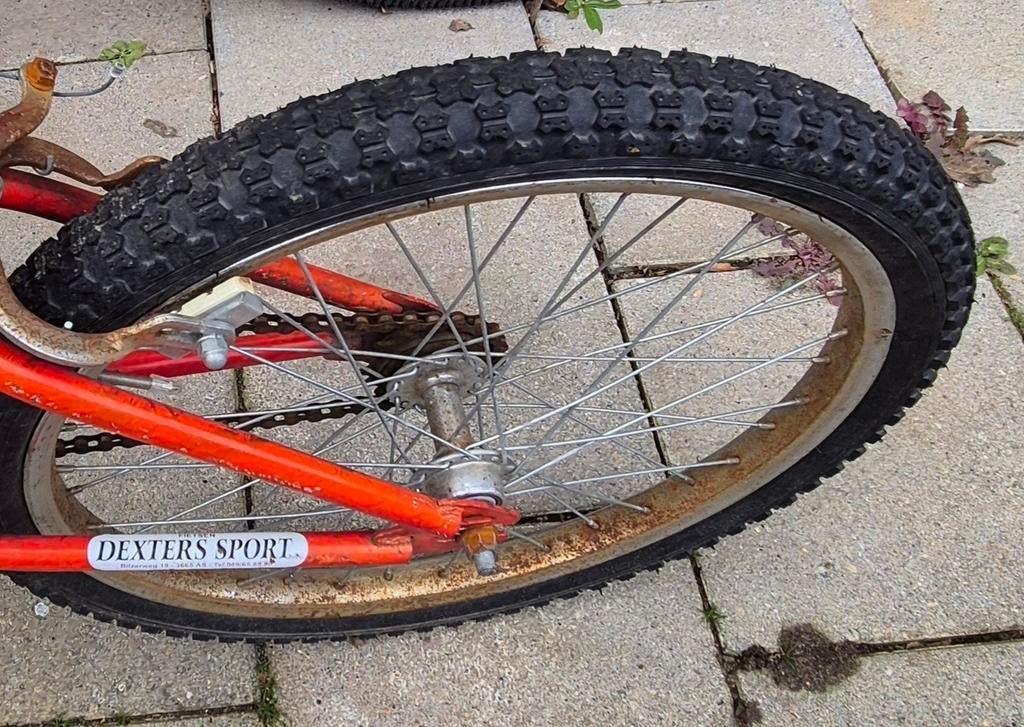 Bmx fiets, Ophalen, Gebruikt