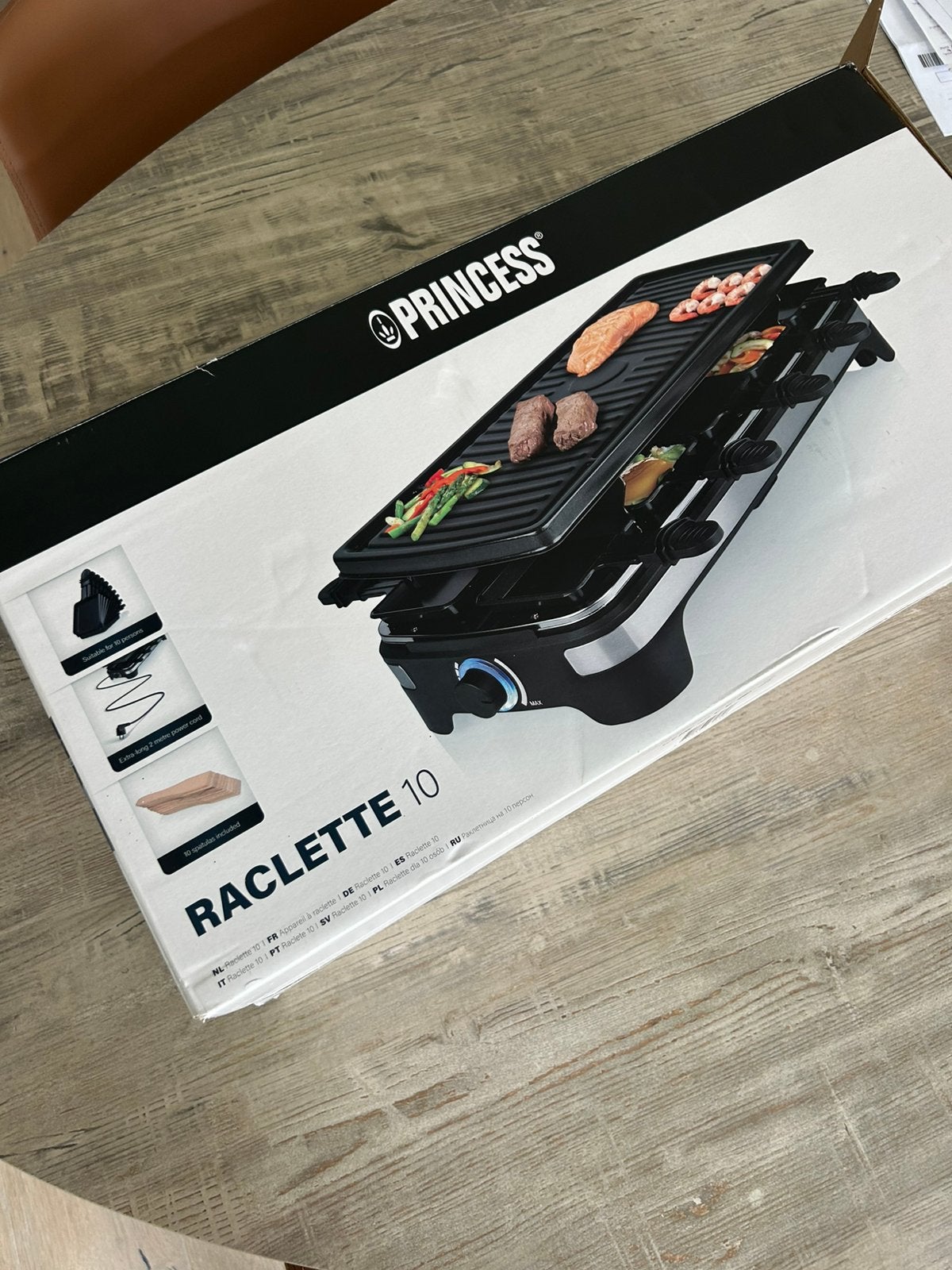 Princess gourmet 10 personen, Ophalen of Verzenden, Zo goed als nieuw