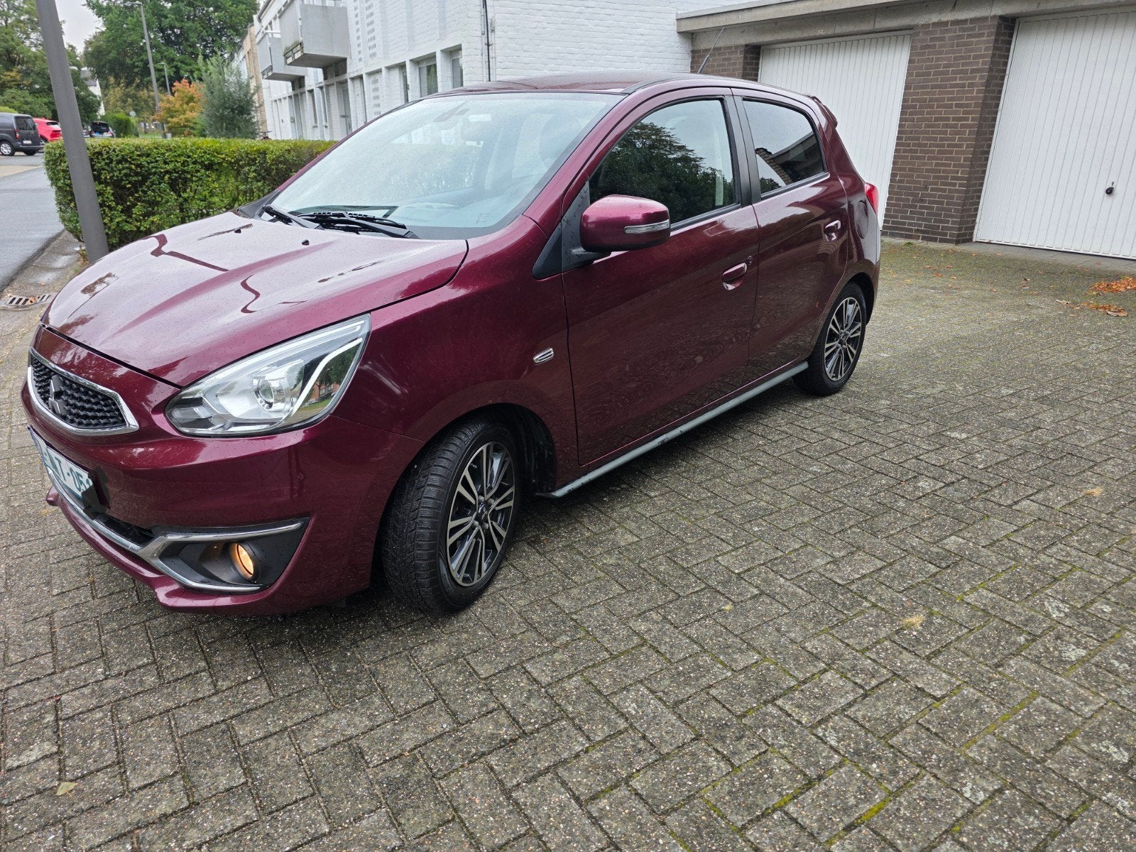 Mitsubishi Space Star 1.2i Benzine 2018 blanco gekeurd, Auto's, Dealer onderhouden, Leder, 5 deurs, Particulier