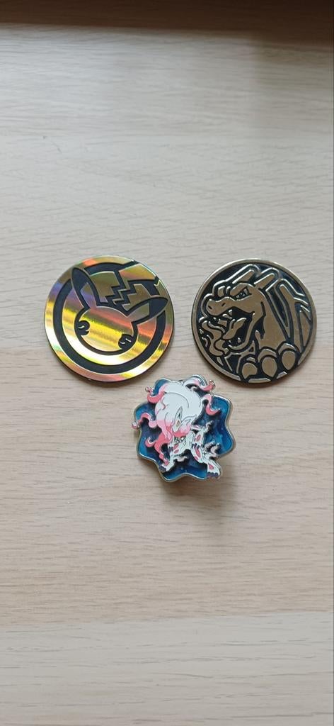 Pokemon munten en pin, Ophalen, Nieuw, Overige typen, Foil