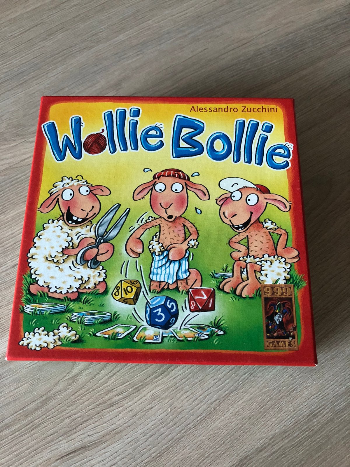 Speel Wollie Bollie, Hobby en Vrije tijd, Gezelschapsspellen | Kaartspellen, Ophalen, Zo goed als nieuw