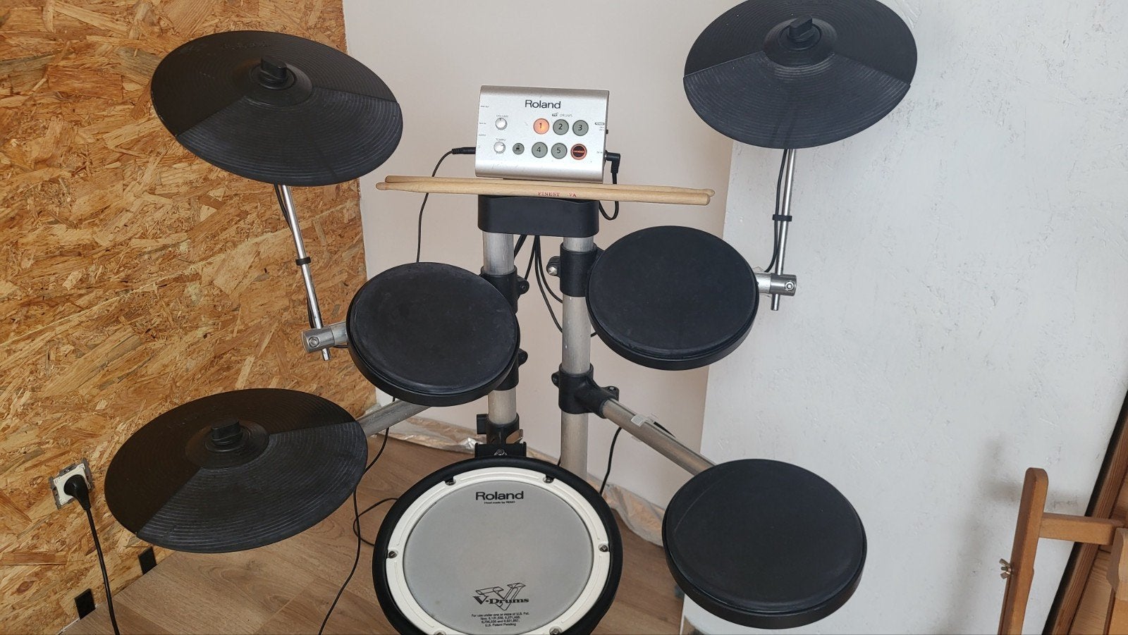 Roland HD-1 V-Drums Lite + baguettes, Musique & Instruments, Enlèvement, Roland, Électronique