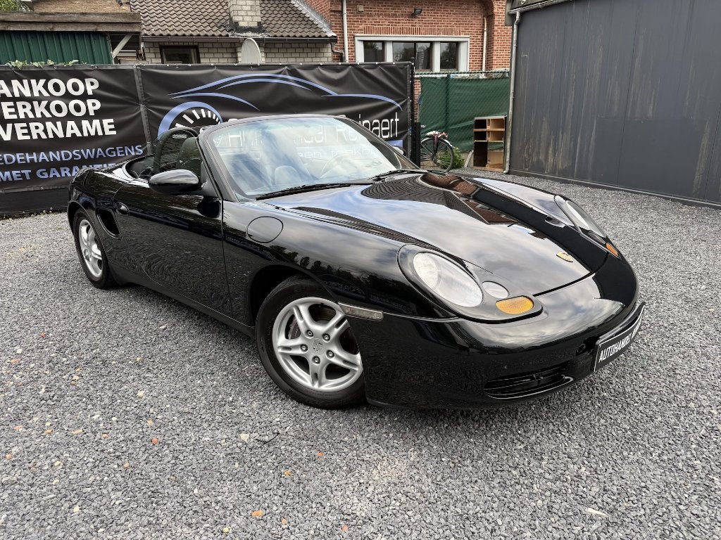 Porsche Boxster 2.5i, 1998, 99.000km, Airco, Cabrio, Automaa, Autos, Cuir, Achat, 2480 cm³, Entreprise