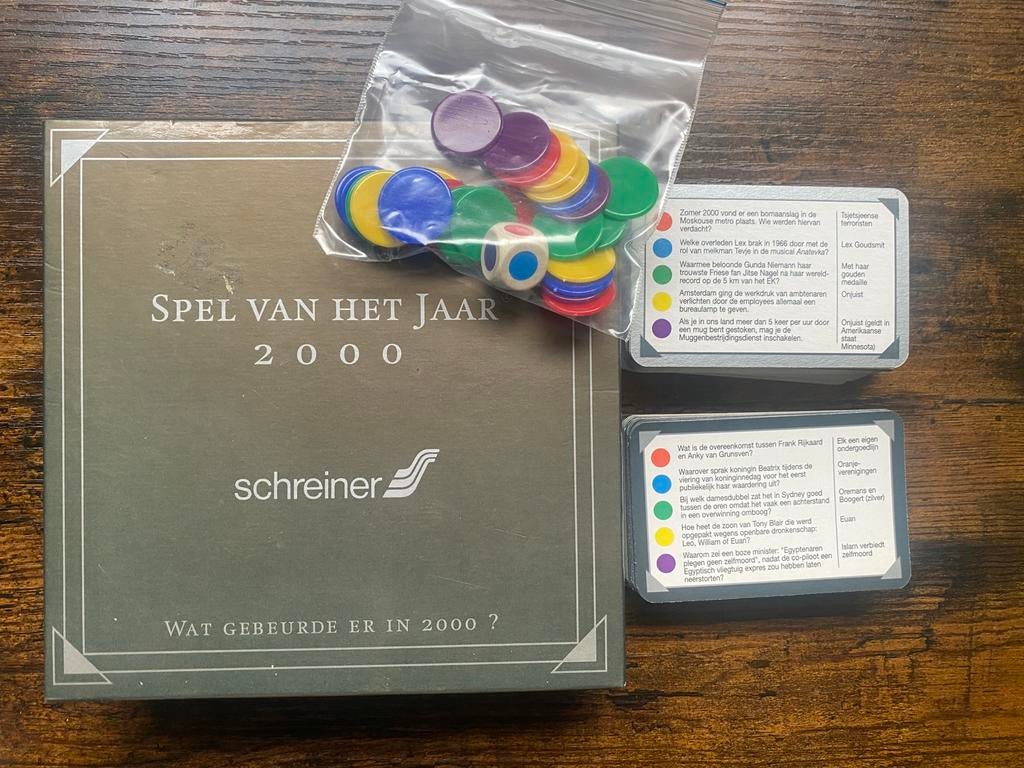 🔥 Gezelschapsspel - spel van het jaar 2000., Hobby en Vrije tijd, Gezelschapsspellen | Overige, Ophalen of Verzenden, Zo goed als nieuw