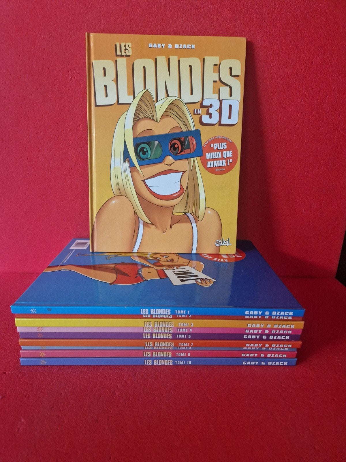 lot de 10 bd les blondes, Enlèvement ou Envoi