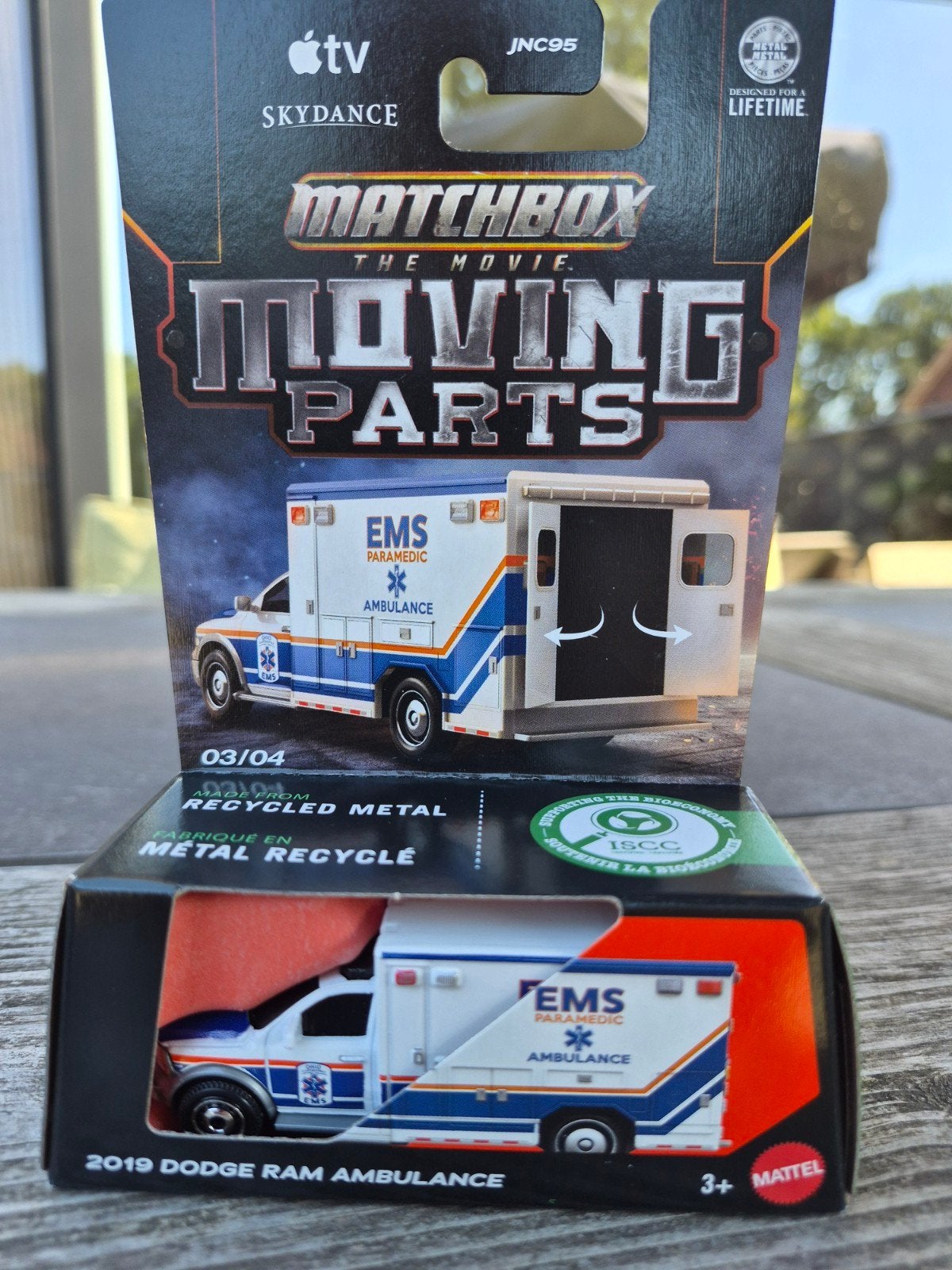 matchbox moving parts dodge ram ambulance 2019, Enlèvement ou Envoi, Neuf, Voiture, Matchbox