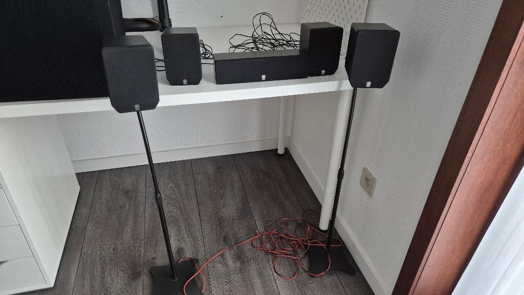 Yamaha home cinema 5.1 set, Audio, Tv en Foto, Gebruikt, 5.1-systeem, Overige spelers, Ophalen