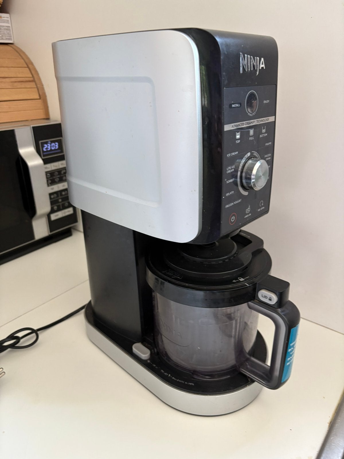 Ninja Creami Deluxe, Electroménager, Machines à glace, Comme neuf, Enlèvement