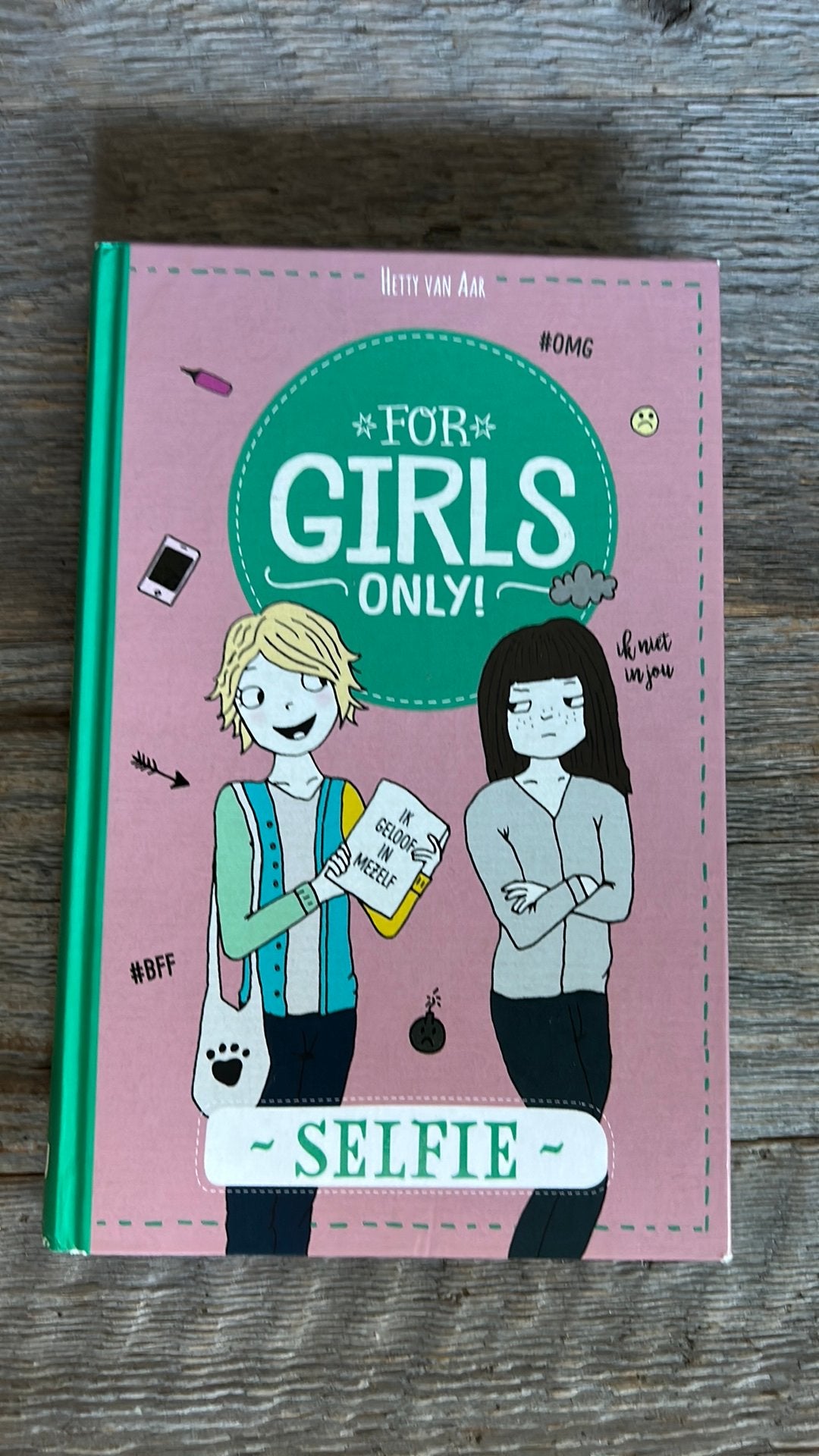 For girls only - selfie, Boeken, Kinderboeken | Jeugd | 10 tot 12 jaar, Verzenden, Gelezen, Fictie