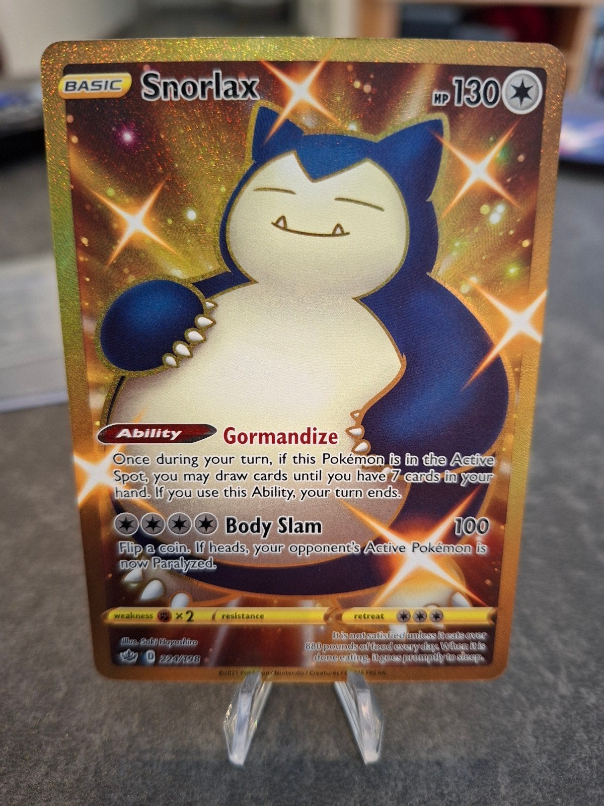 Snorlax #224, Ophalen of Verzenden, Losse kaart