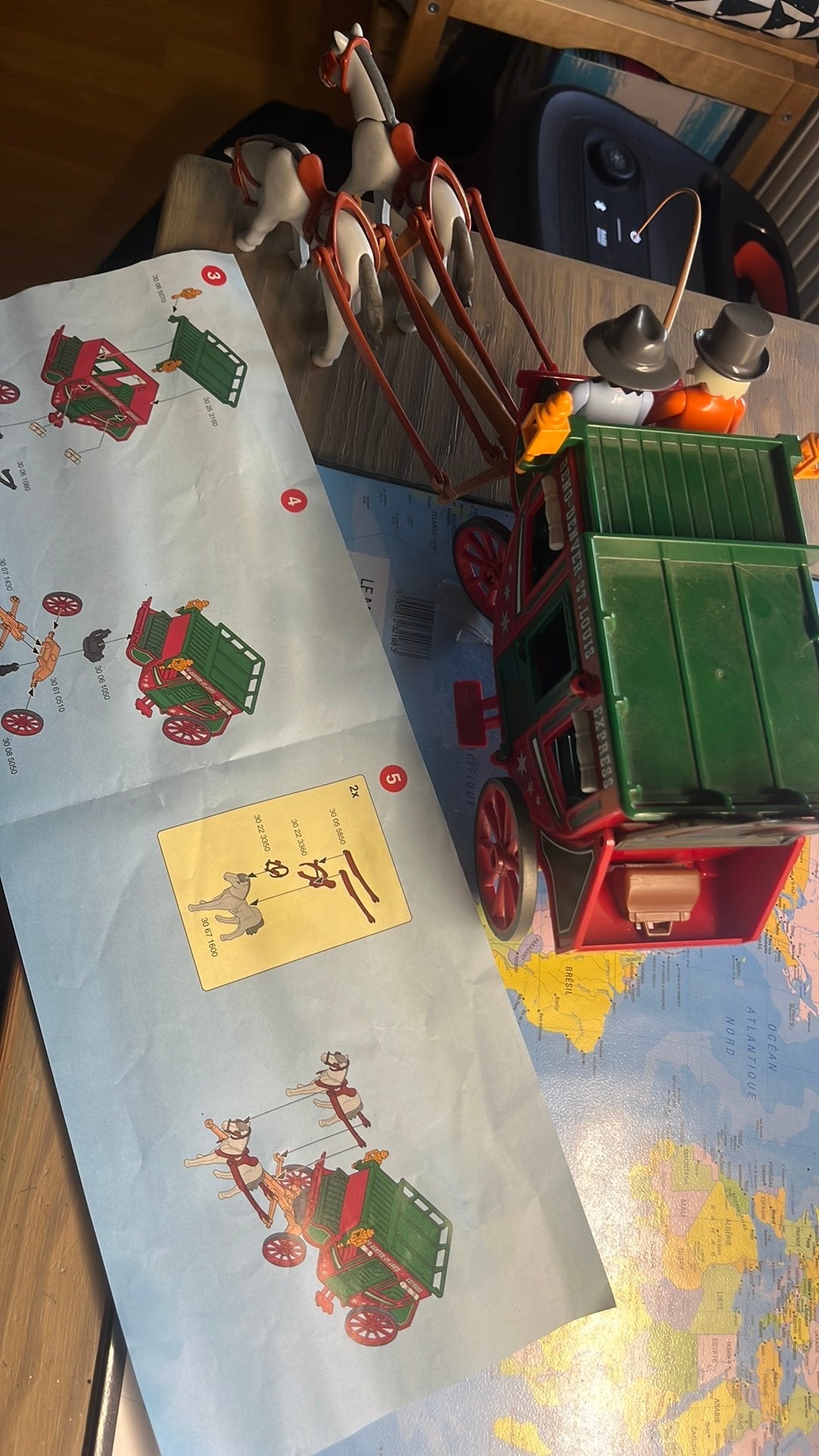 Caleche playmobil, Enlèvement ou Envoi, Comme neuf