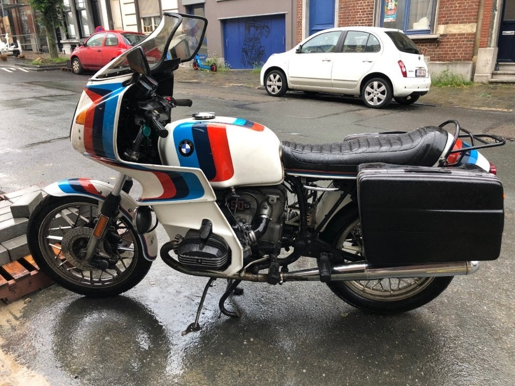 BMW R90S 1975 avec carénage et valises, Occasion, Plus de 35 kW, 2 cylindres, Particulier