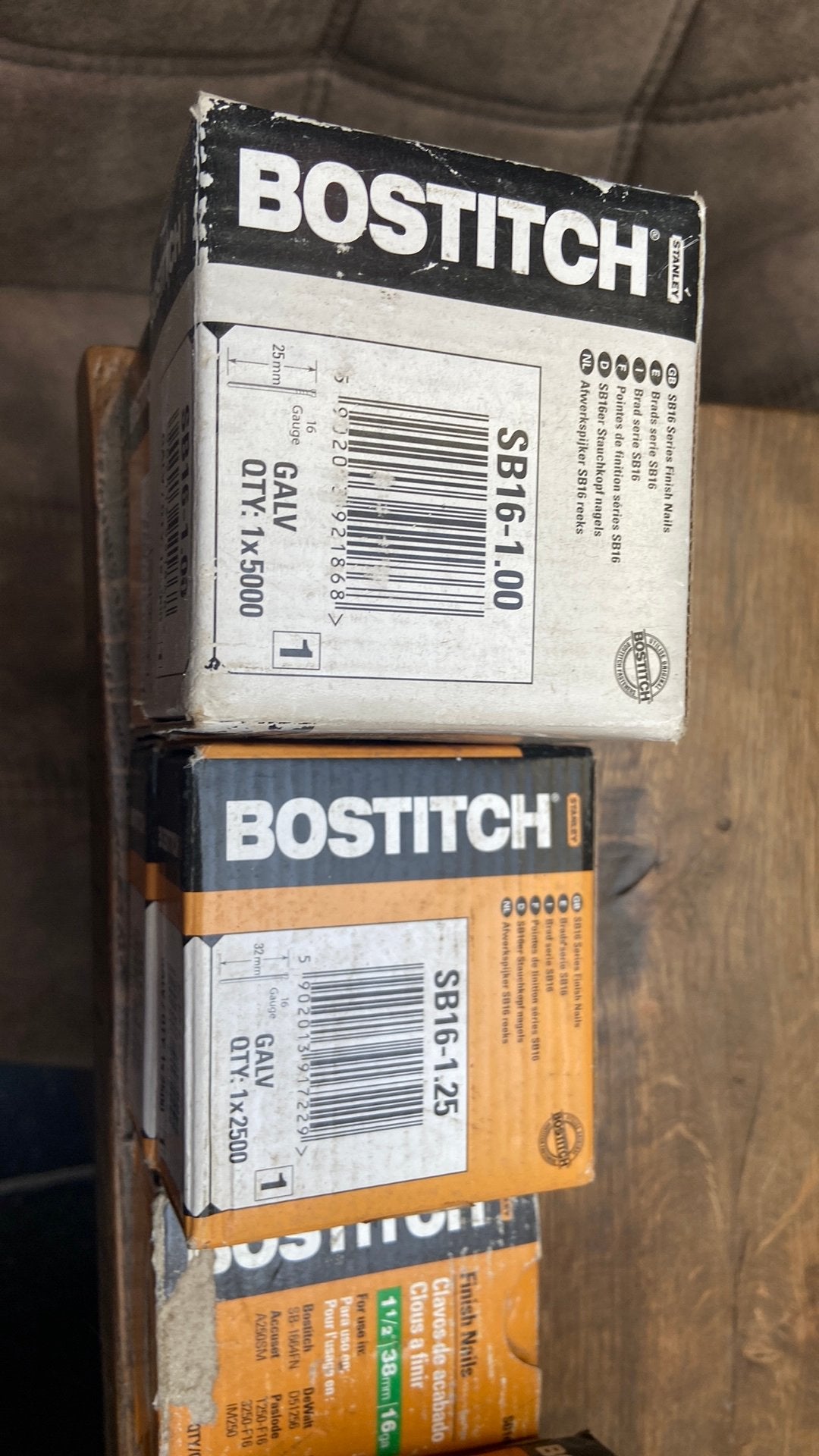 Afwerkspijkers Bostitch, Ophalen, Nieuw, Overige typen, Stanley