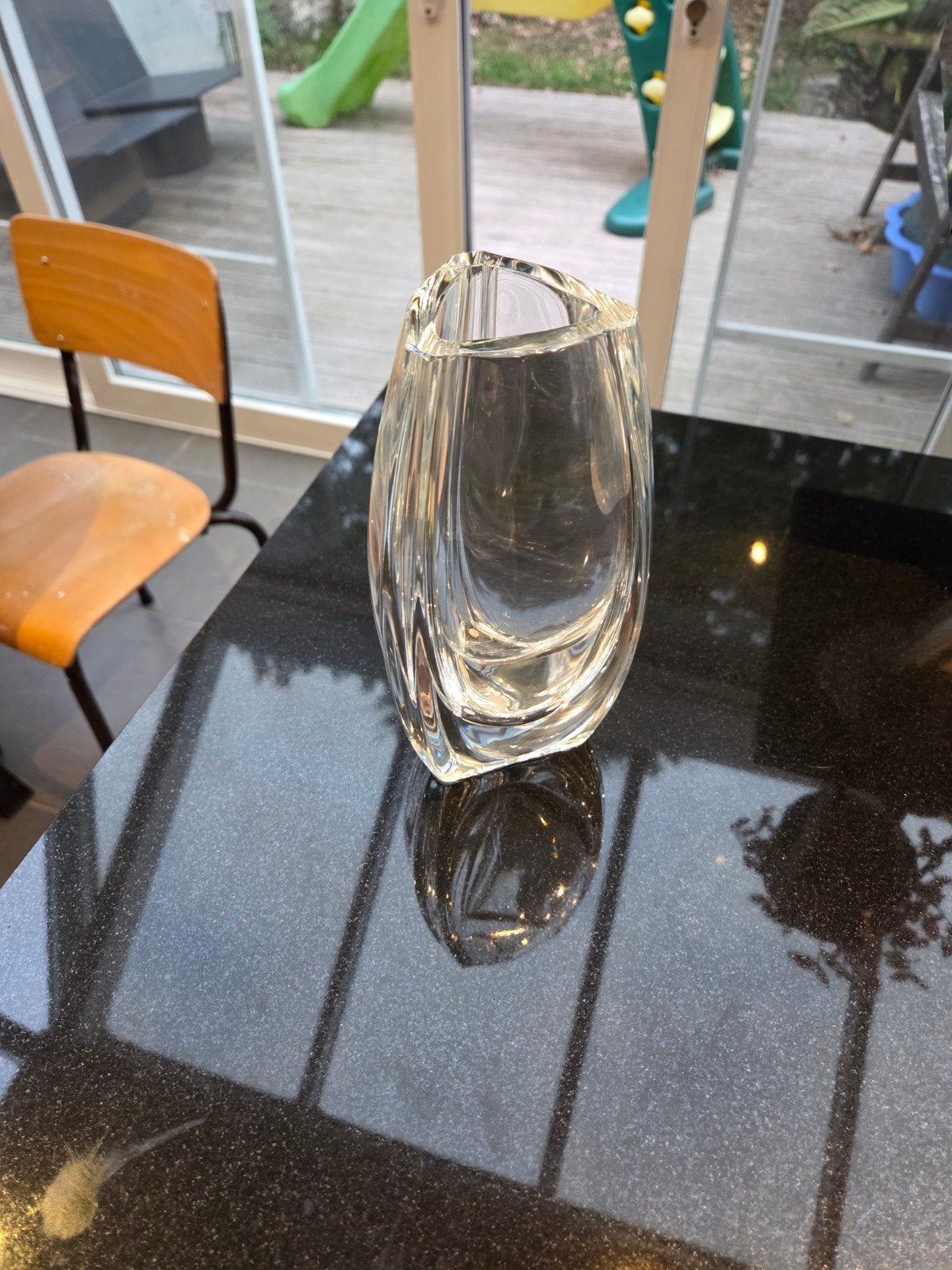 Originele Baccarat France Kristallen Design Vaas – 20,5 cm –, Ophalen