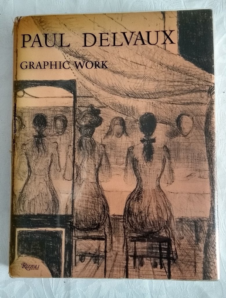 Paul Delvaux. 'Graphic Work'. Met 2 litho's., Livres, Art & Culture | Arts plastiques, Utilisé, Peinture et dessin, Enlèvement