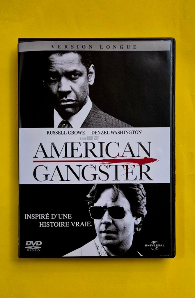 DVD 📀 American Gangster - Denzel Washington V3, CD & DVD, DVD | Thrillers & Policiers, À partir de 12 ans, Enlèvement ou Envoi