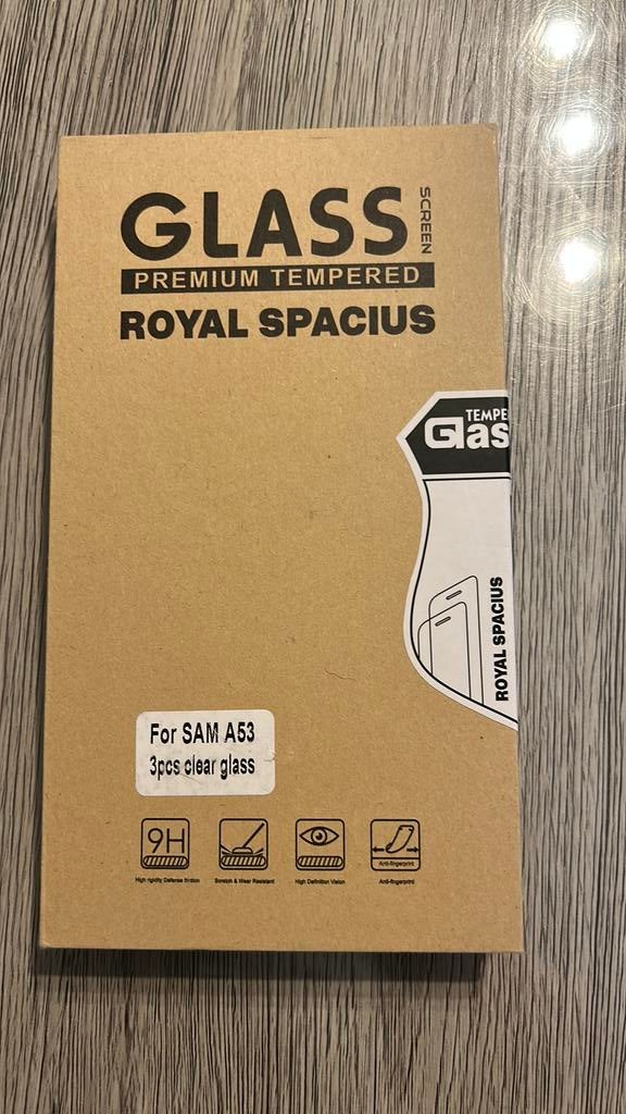 Tempered glass voor samsung A53, Enlèvement, Neuf, Samsung