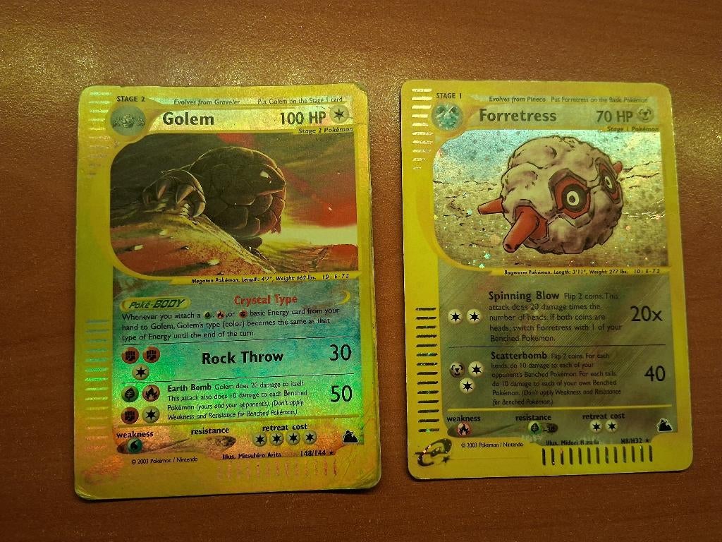 (deels ruil v recente ETBs) Skyridge kaarten (WOTC E-series), Enlèvement ou Envoi