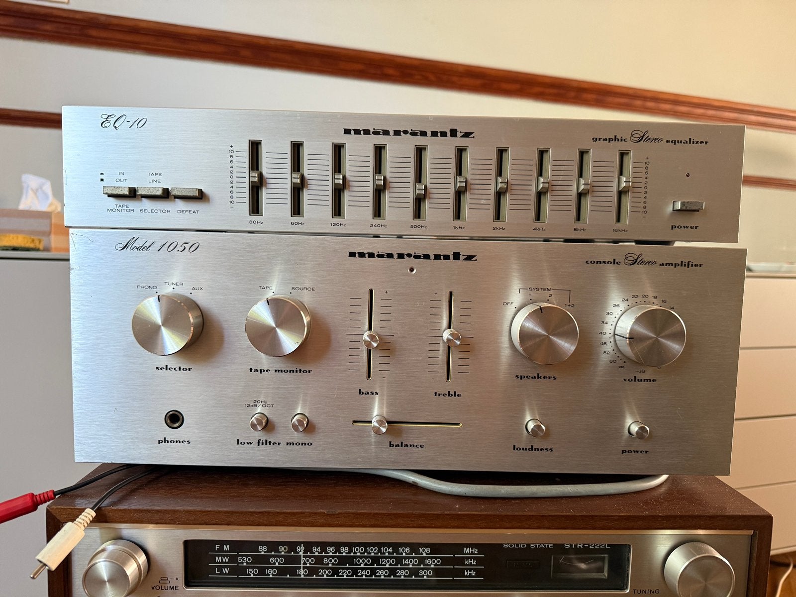Ampli Marantz 1050 égaliseur ampli tuner Sony HP Alesis, Audio, Tv en Foto, Luidsprekerboxen, Zo goed als nieuw, Sony, Ophalen