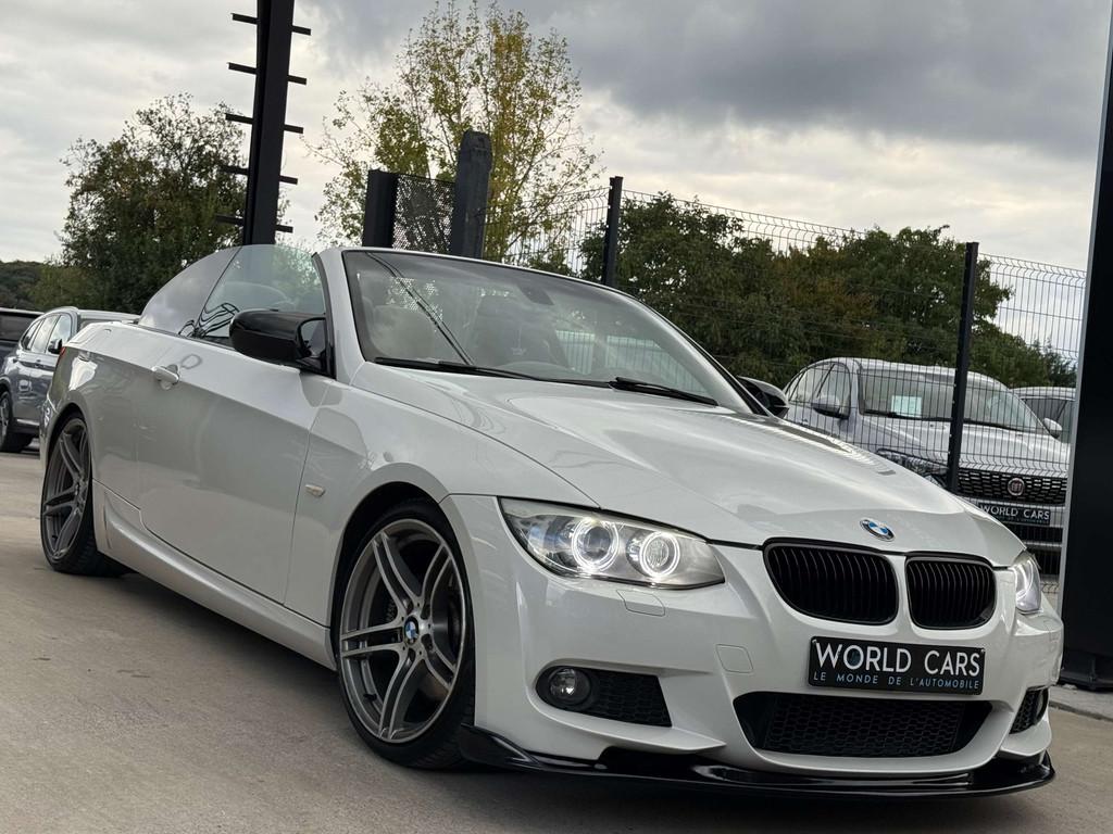 BMW 3 Serie 325 iA Cabriolet PACK M FULL OPTIONS GARANTI 12M, Automaat, Achterwielaandrijving, Gebruikt, Zwart