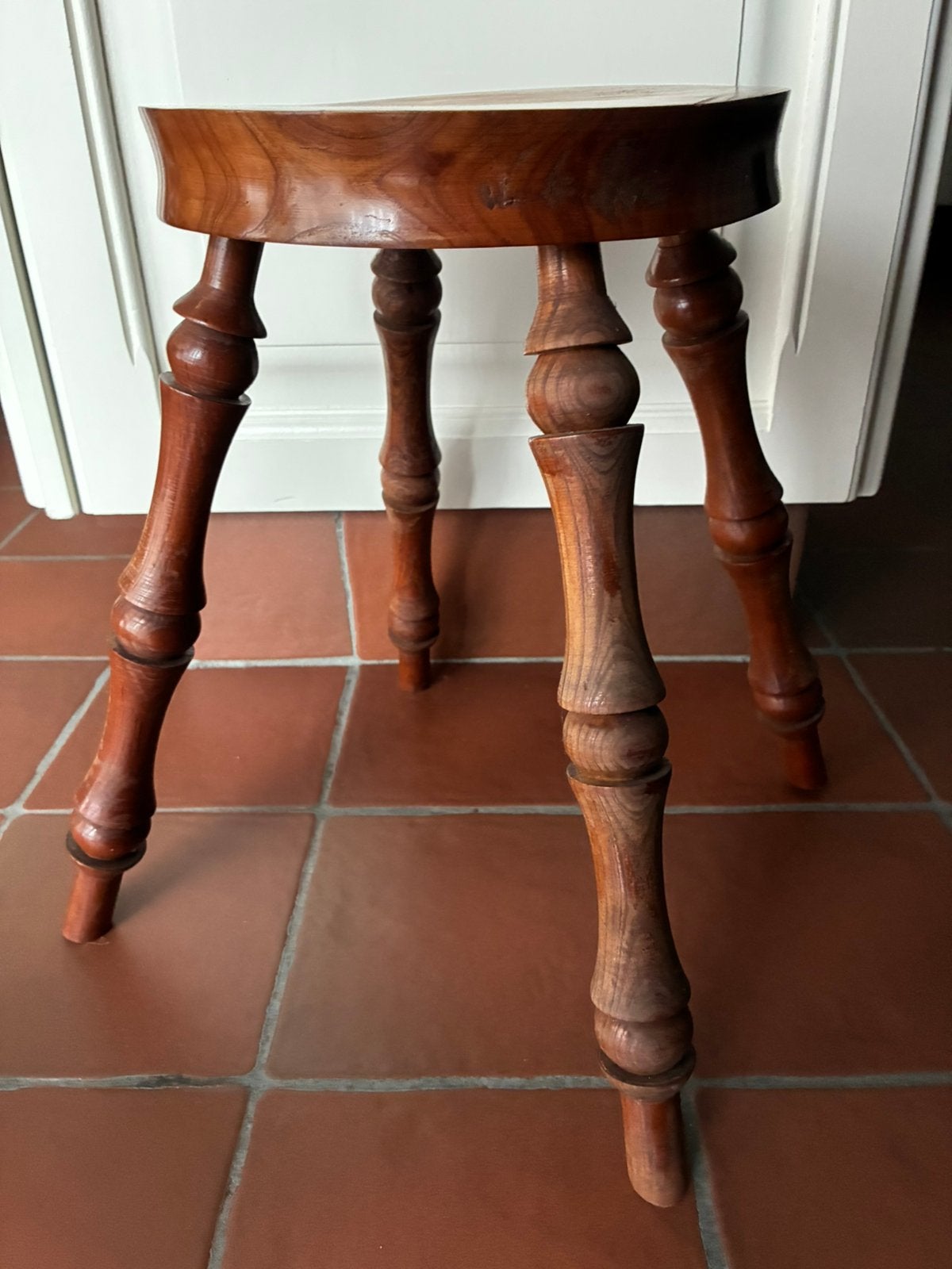 Staander voor plant of beeld vintage hout, Ophalen