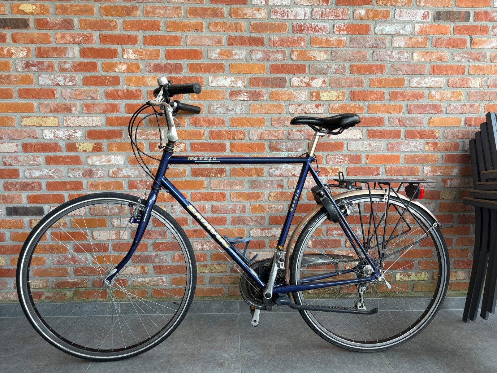 Batavus Navajo, herenfiets, 21 versnellingen, Ophalen, Zo goed als nieuw, Batavus, Versnellingen