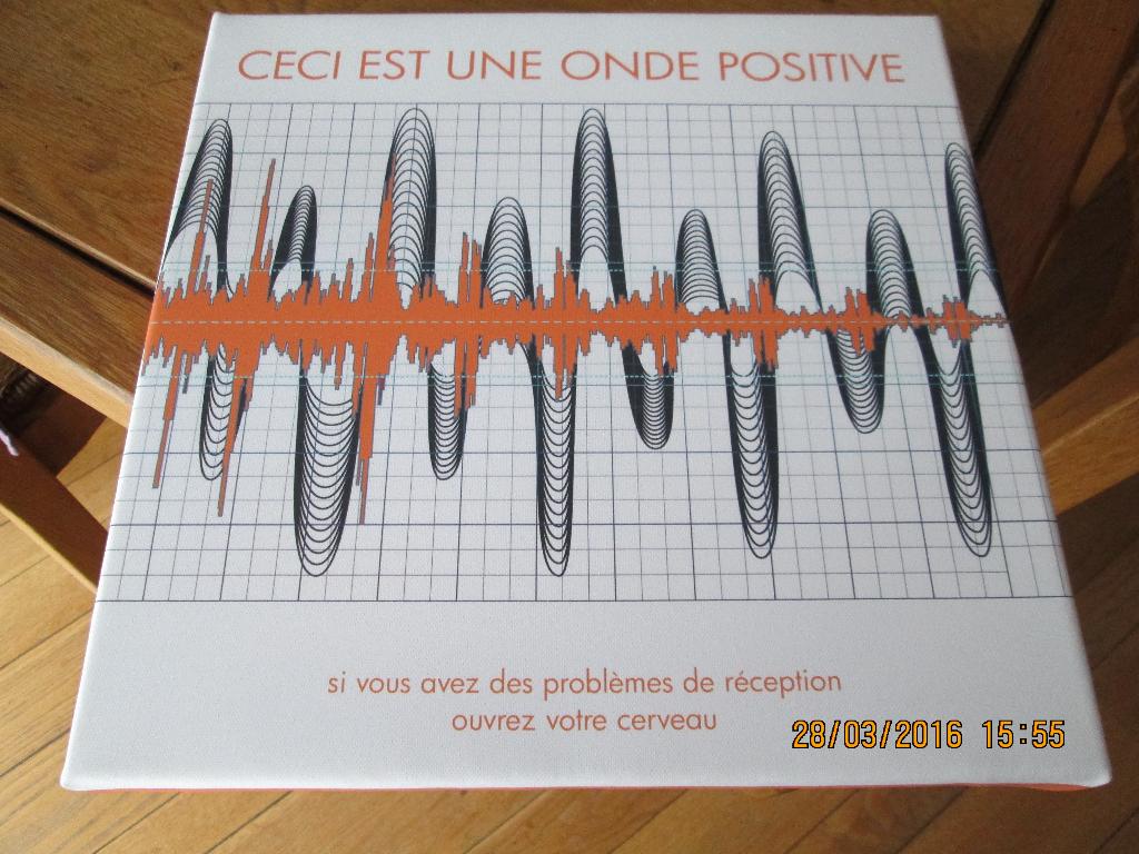 Cadre toile sur bois., Ophalen, Nieuw, Overige materialen