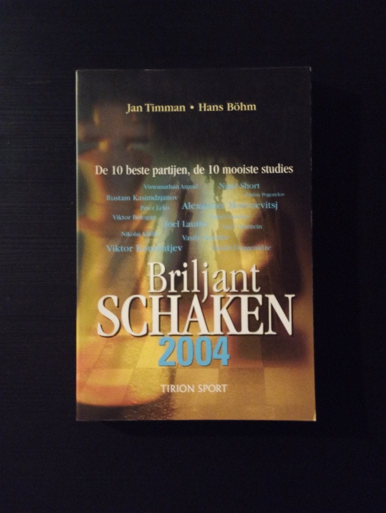 Briljant schaken 2004, Hobby & Loisirs créatifs, Sport cérébral & Puzzles, Enlèvement ou Envoi, Moins de 500 pièces, Comme neuf
