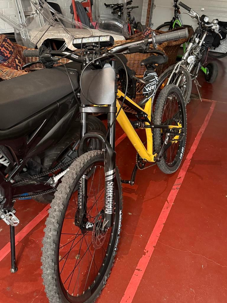 MTB dual suspension EMEX, Fietsen en Brommers, Fietsen | Mountainbikes en ATB, Nieuw, Fully, Schijfrem, Ophalen